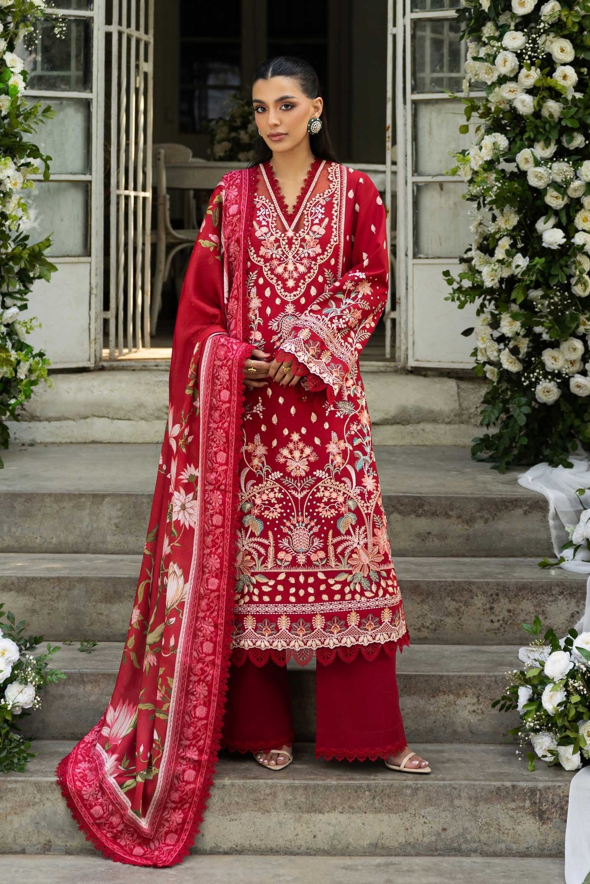Akbar Aslam | Elaria RTW Lawn 26 | Amara by Akbar Aslam - Designer Dress  - Type : Ladies Clothes - Available at Libayah - 100% Original 