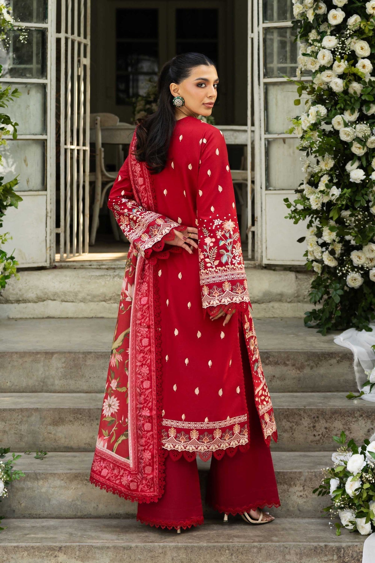 Akbar Aslam | Elaria RTW Lawn 26 | Amara by Akbar Aslam - Designer Dress  - Type : Ladies Clothes - Available at Libayah - 100% Original 