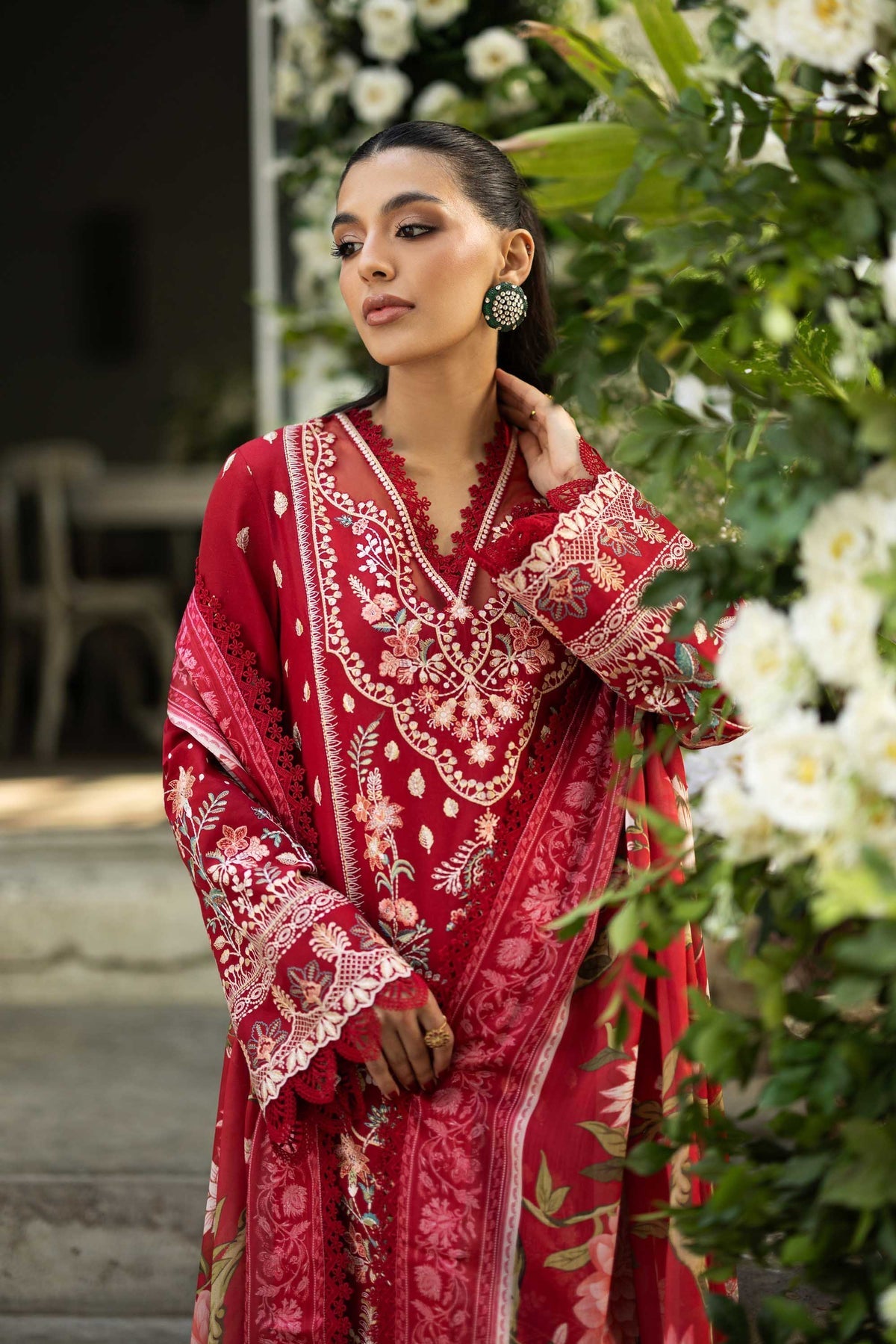 Akbar Aslam | Elaria RTW Lawn 26 | Amara by Akbar Aslam - Designer Dress  - Type : Ladies Clothes - Available at Libayah - 100% Original 