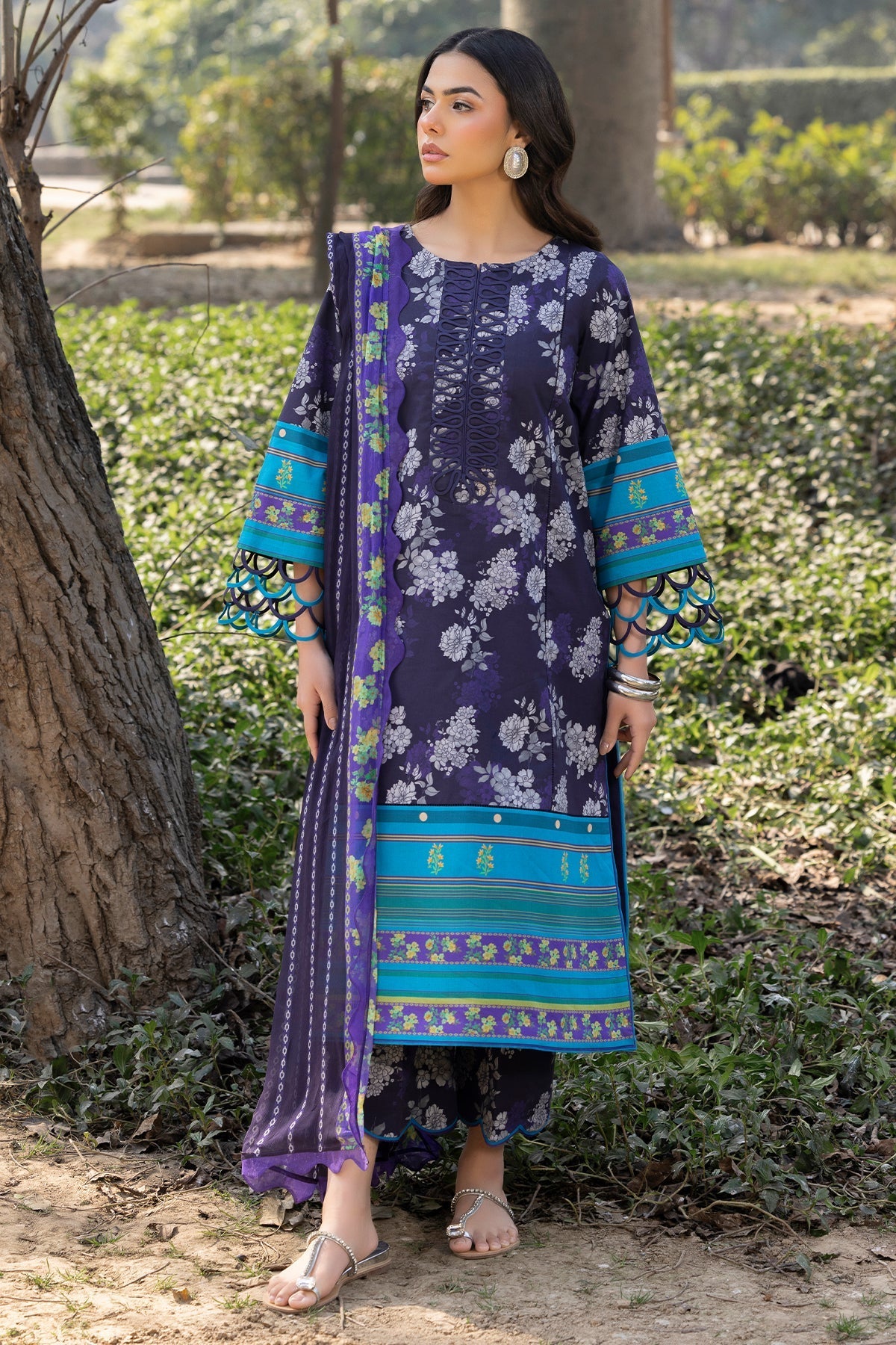 Charizma | C prints Lawn |CP5-15 by Charzima - Designer Dress - Type: Ladies Clothes - Available at Libayah - 100% Original