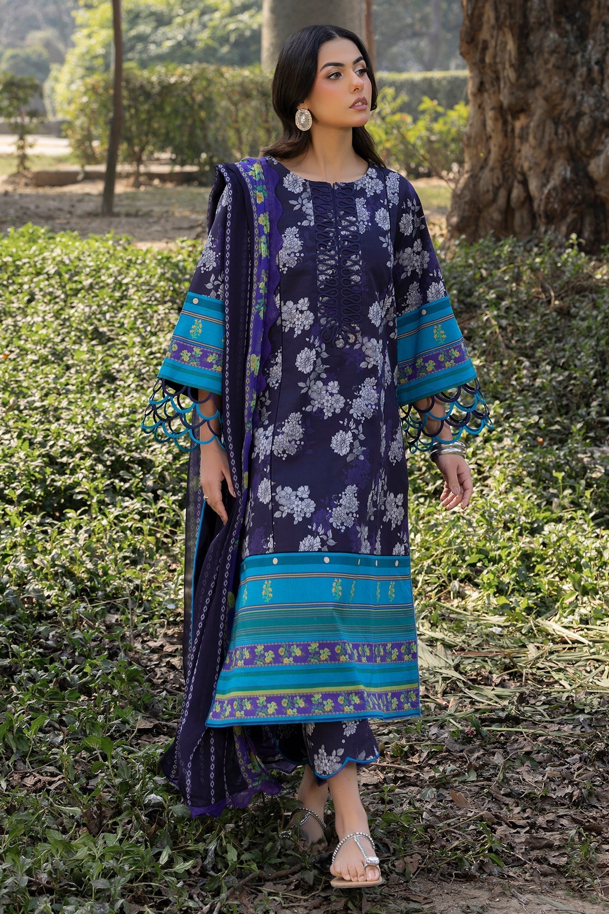 Charizma | C prints Lawn |CP5-15 by Charzima - Designer Dress - Type: Ladies Clothes - Available at Libayah - 100% Original