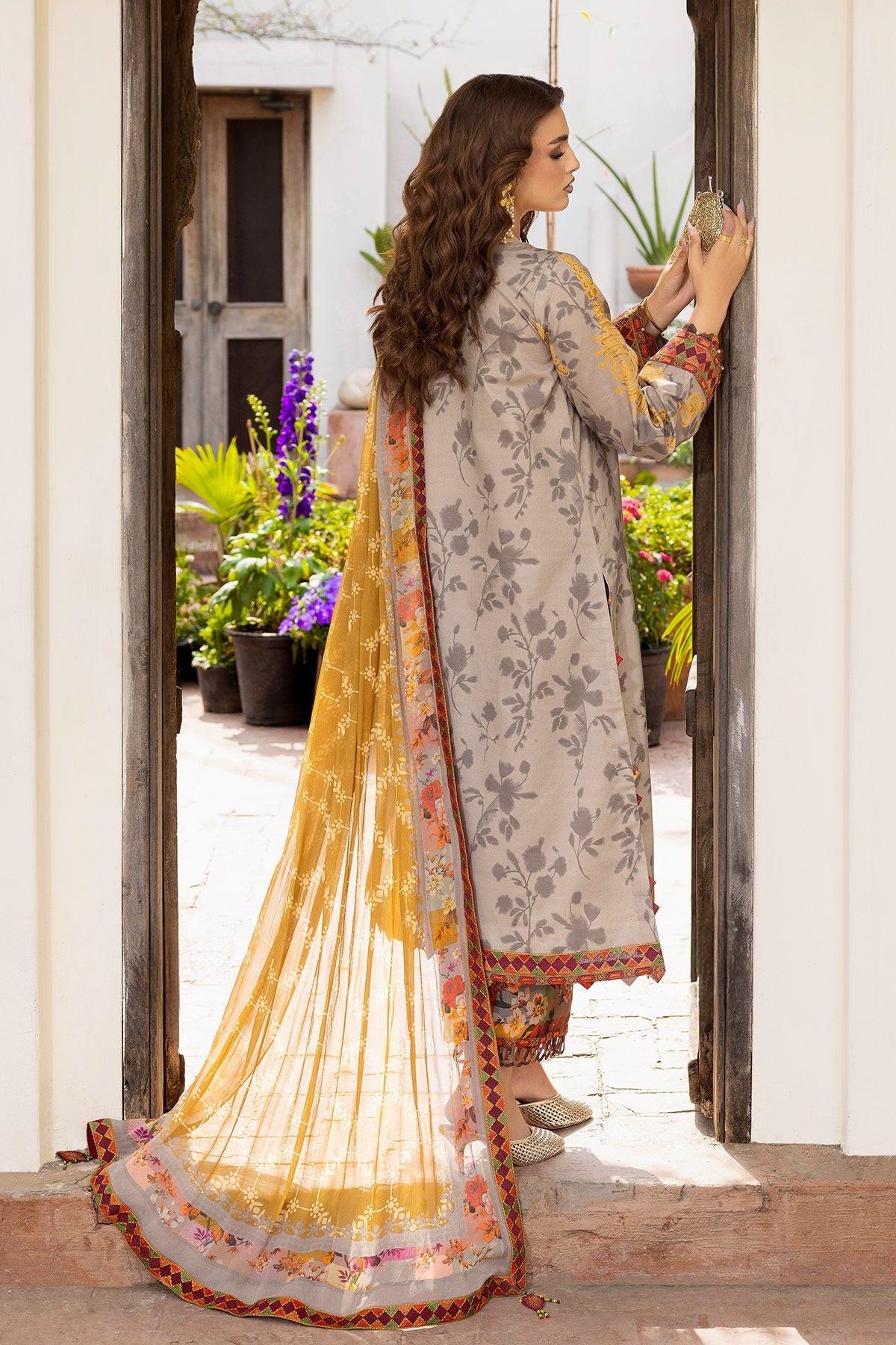 Charizma | Andaaz Lawn 26 | CAD6-02 by Charizma - Designer Dress  - Type : Ladies Clothes - Available at Libayah - 100% Original 
