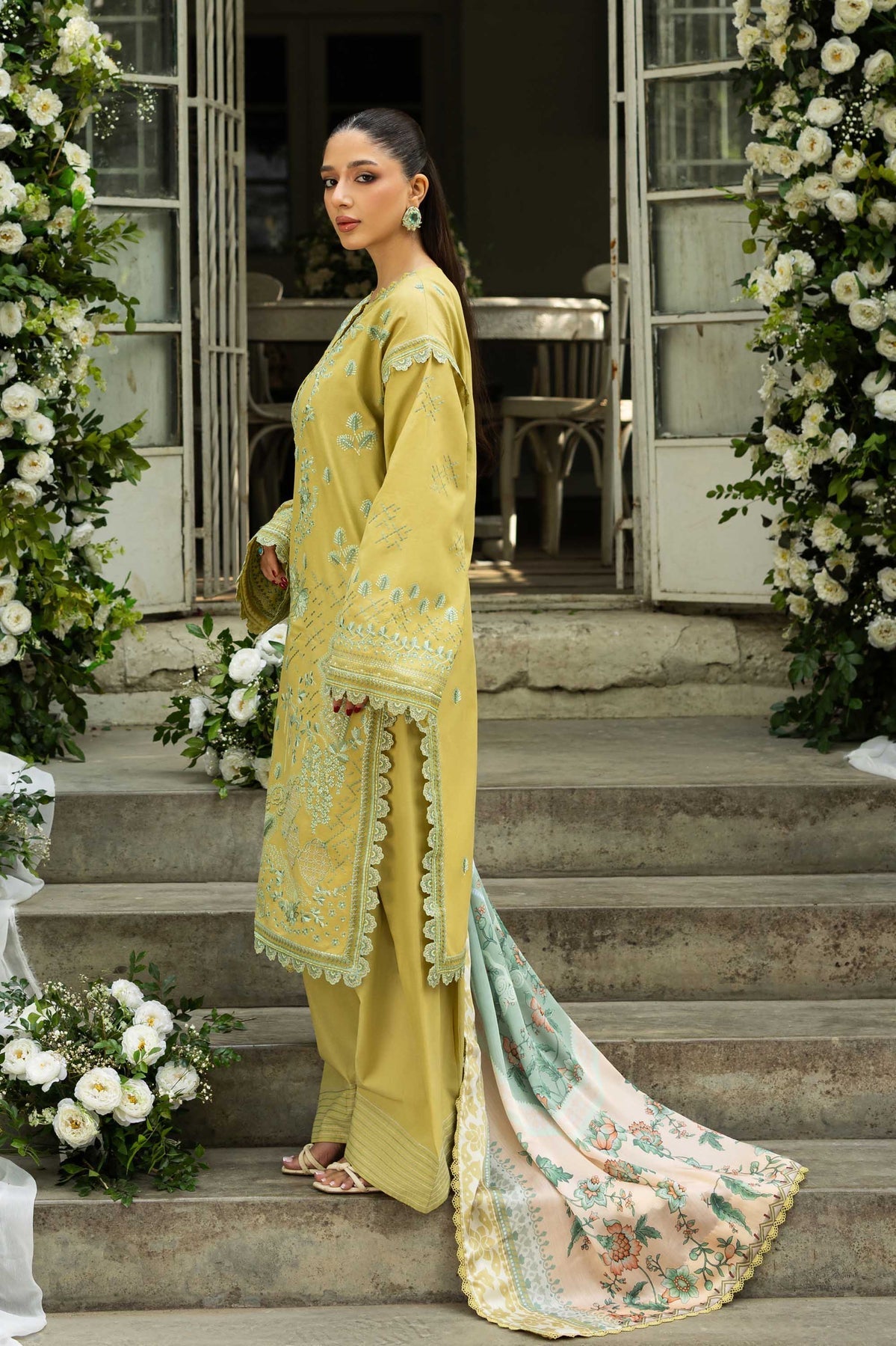 Akbar Aslam | Elaria RTW Lawn 26 | Elysia by Akbar Aslam - Designer Dress  - Type : Ladies Clothes - Available at Libayah - 100% Original 