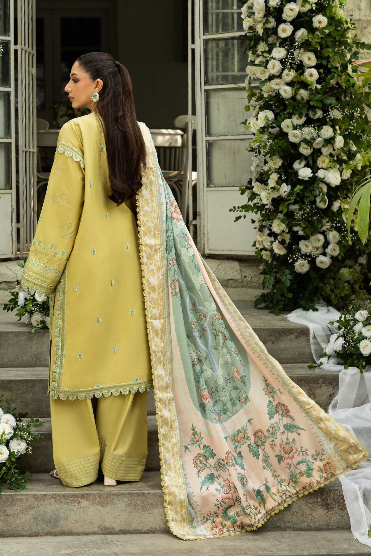 Akbar Aslam | Elaria RTW Lawn 26 | Elysia by Akbar Aslam - Designer Dress  - Type : Ladies Clothes - Available at Libayah - 100% Original 