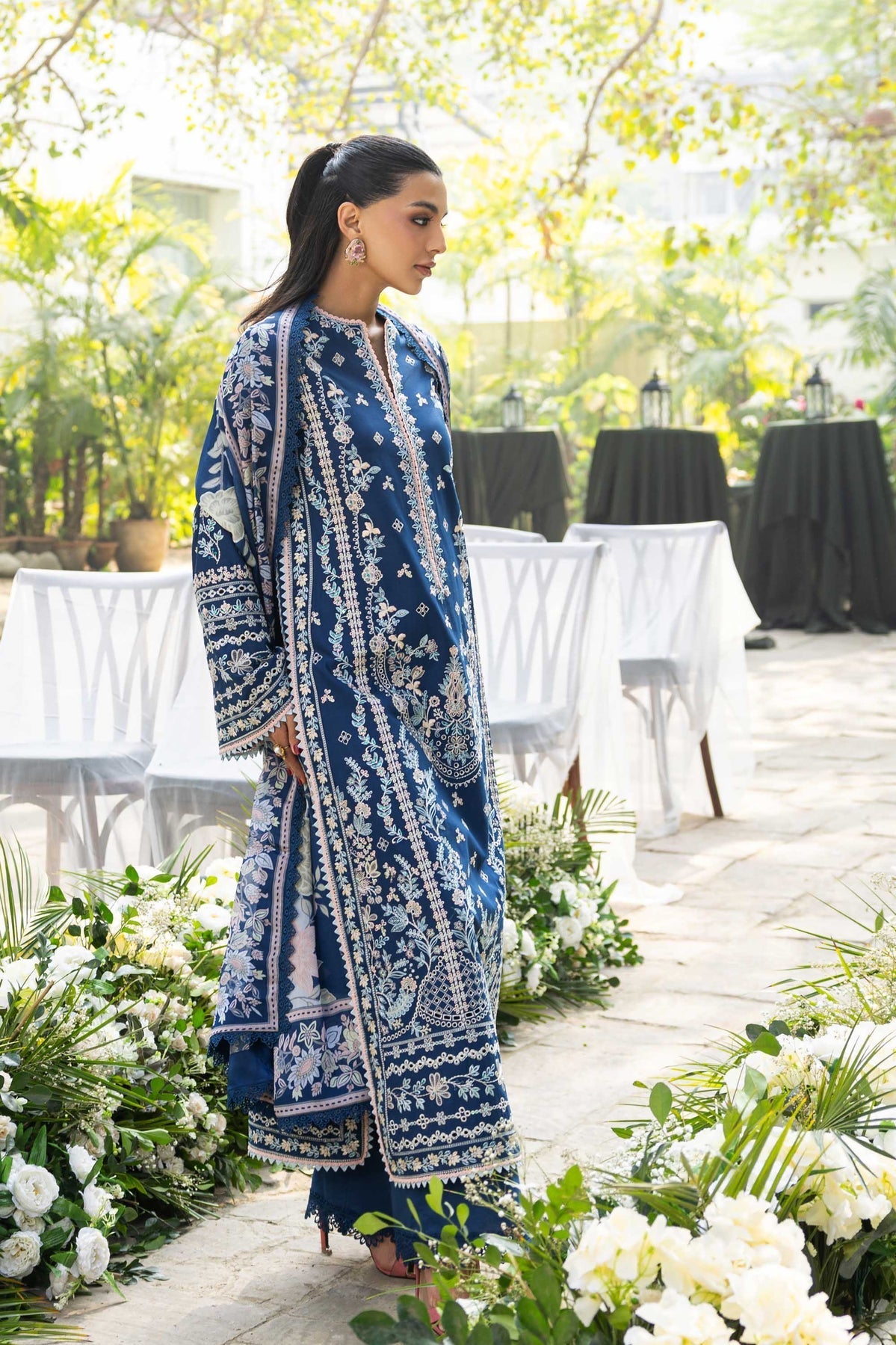 Akbar Aslam | Elaria RTW Lawn 26 | Cielle by Akbar Aslam - Designer Dress  - Type : Ladies Clothes - Available at Libayah - 100% Original 