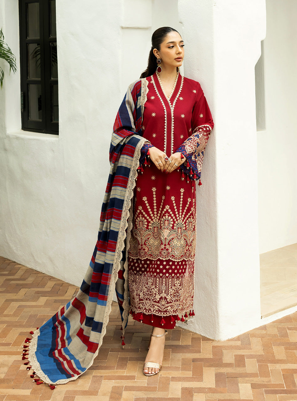 Zainab Chottani | Chikankari 25 | Elma - 3A by Zainab Chottani - Designer Dress - Type: Ladies Clothes - Available at Libayah - 100% Original