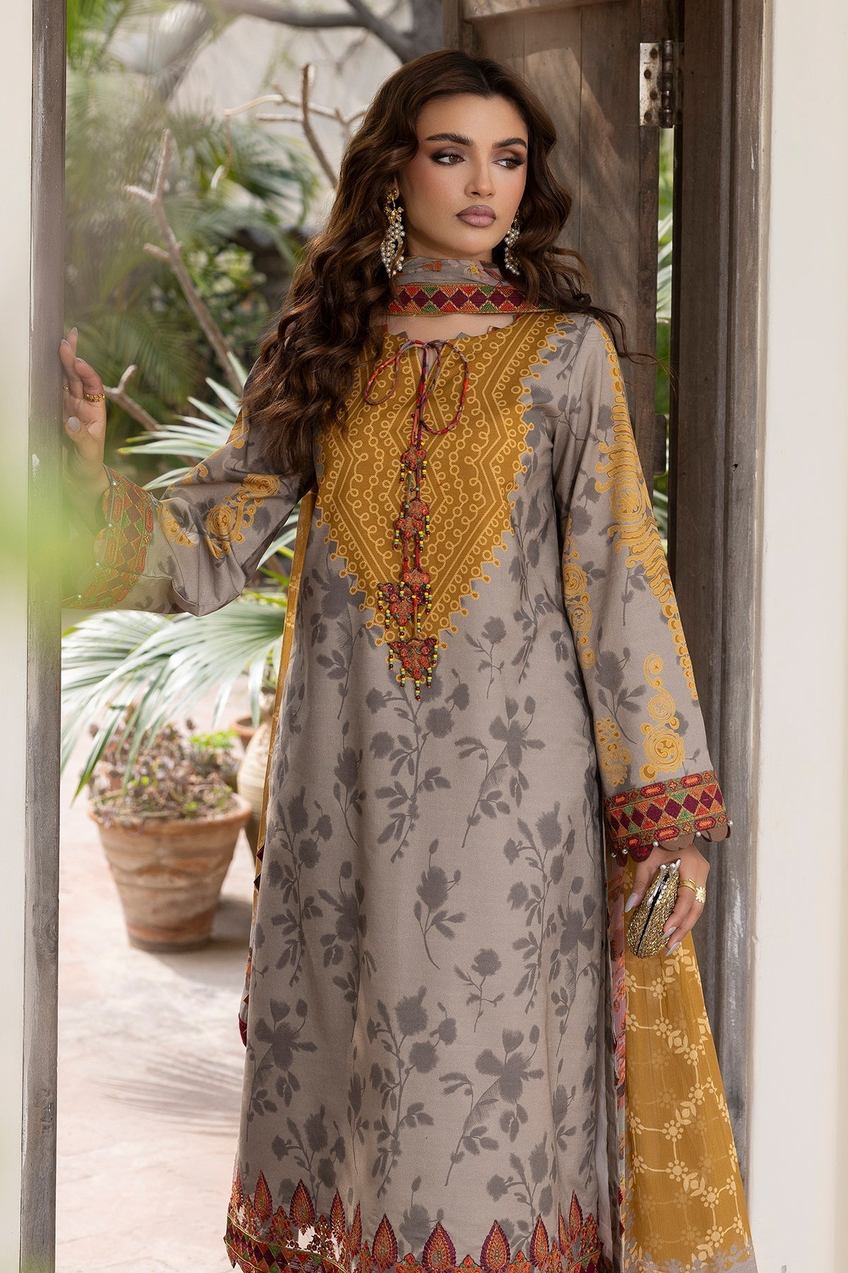 Charizma | Andaaz Lawn 26 | CAD6-02 by Charizma - Designer Dress  - Type : Ladies Clothes - Available at Libayah - 100% Original 