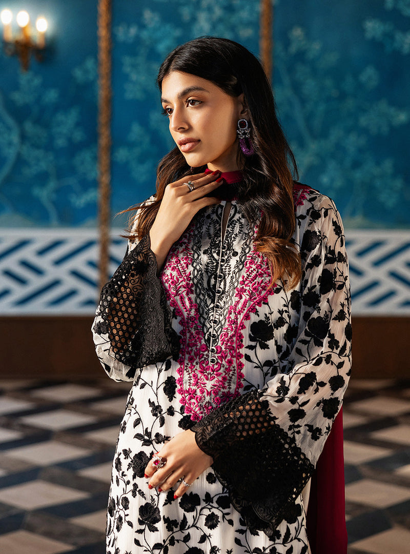 Zainab Chottani | Ramadan Edit 25 | Ivory Symphony by Zainab Chottani - Designer Dress - Type: Ladies Clothes - Available at Libayah - 100% Original