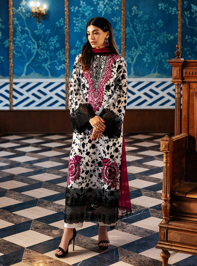 Zainab Chottani | Ramadan Edit 25 | Ivory Symphony by Zainab Chottani - Designer Dress - Type: Ladies Clothes - Available at Libayah - 100% Original