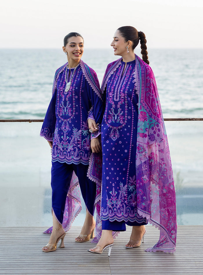 Zainab Chottani | Tahra Lawn 25 | Alayah by Zainab Chottani - Designer Dress - Type: Ladies Clothes - Available at Libayah - 100% Original