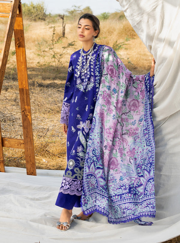 Zainab Chottani | Spring Summer Lawn 26 | Viola by Zainab Chottani - Designer Dress - Type : Luxury Dress - Available at Libayah - 100% Original