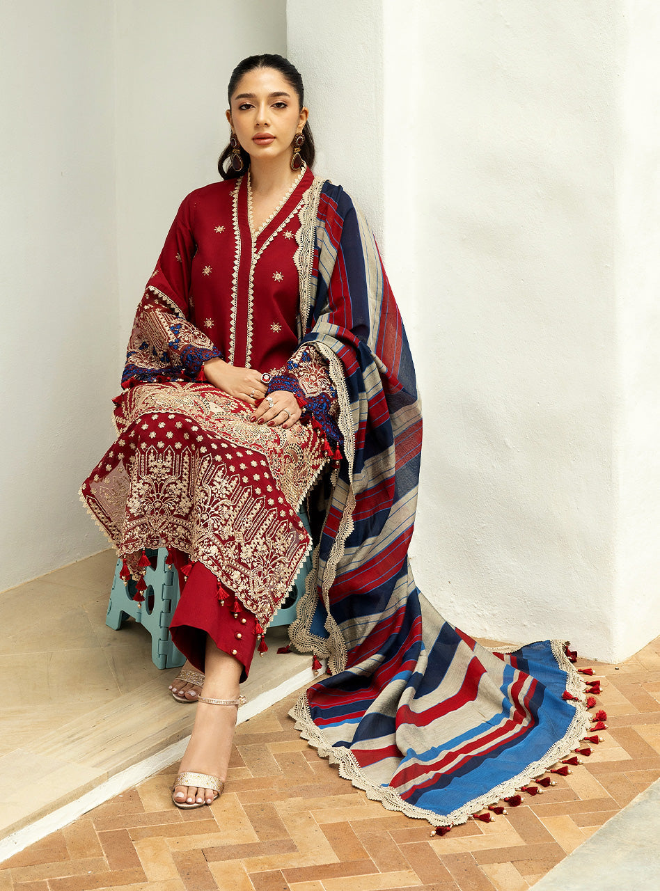 Zainab Chottani | Chikankari 25 | Elma - 3A by Zainab Chottani - Designer Dress - Type: Ladies Clothes - Available at Libayah - 100% Original