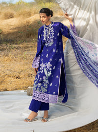 Zainab Chottani | Spring Summer Lawn 26 | Viola by Zainab Chottani - Designer Dress - Type : Luxury Dress - Available at Libayah - 100% Original