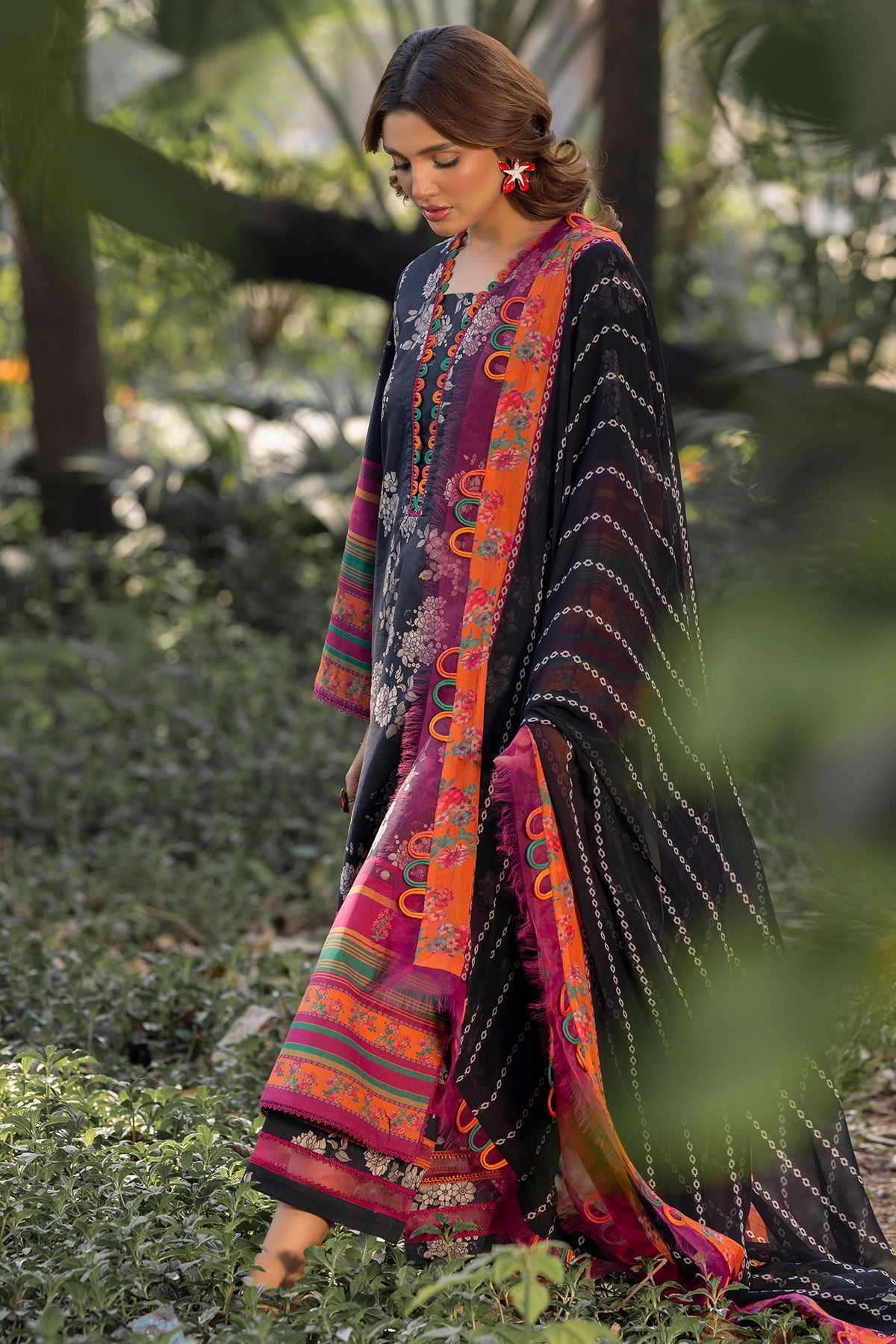 Charizma | C prints Lawn | CP5-14 by Charizma - Designer Dress - Type: Ladies Clothes - Available at Libayah - 100% Original