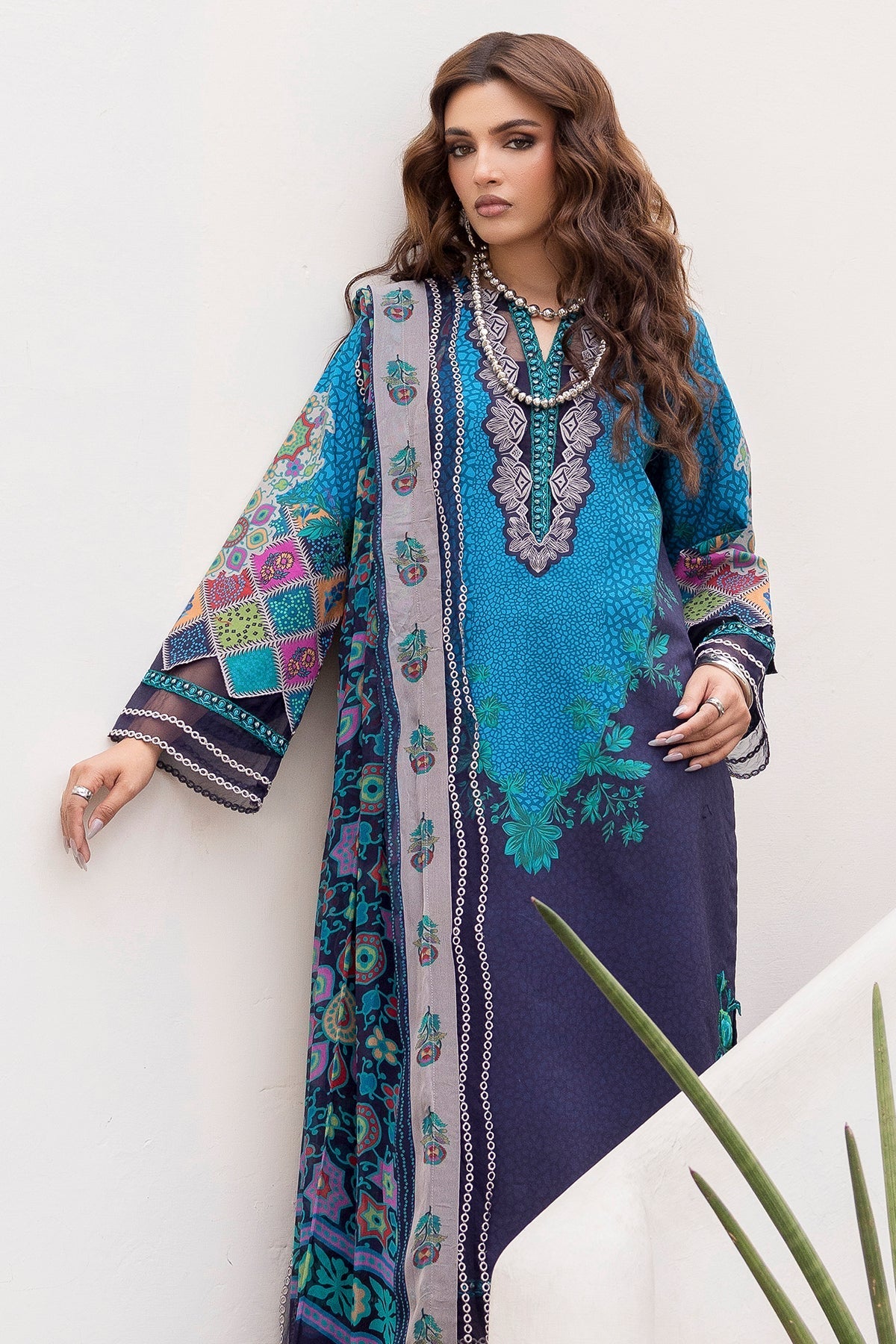 Charizma | Andaaz Lawn 26 | CAD6-03 by Charizma - Designer Dress  - Type : Ladies Clothes - Available at Libayah - 100% Original 
