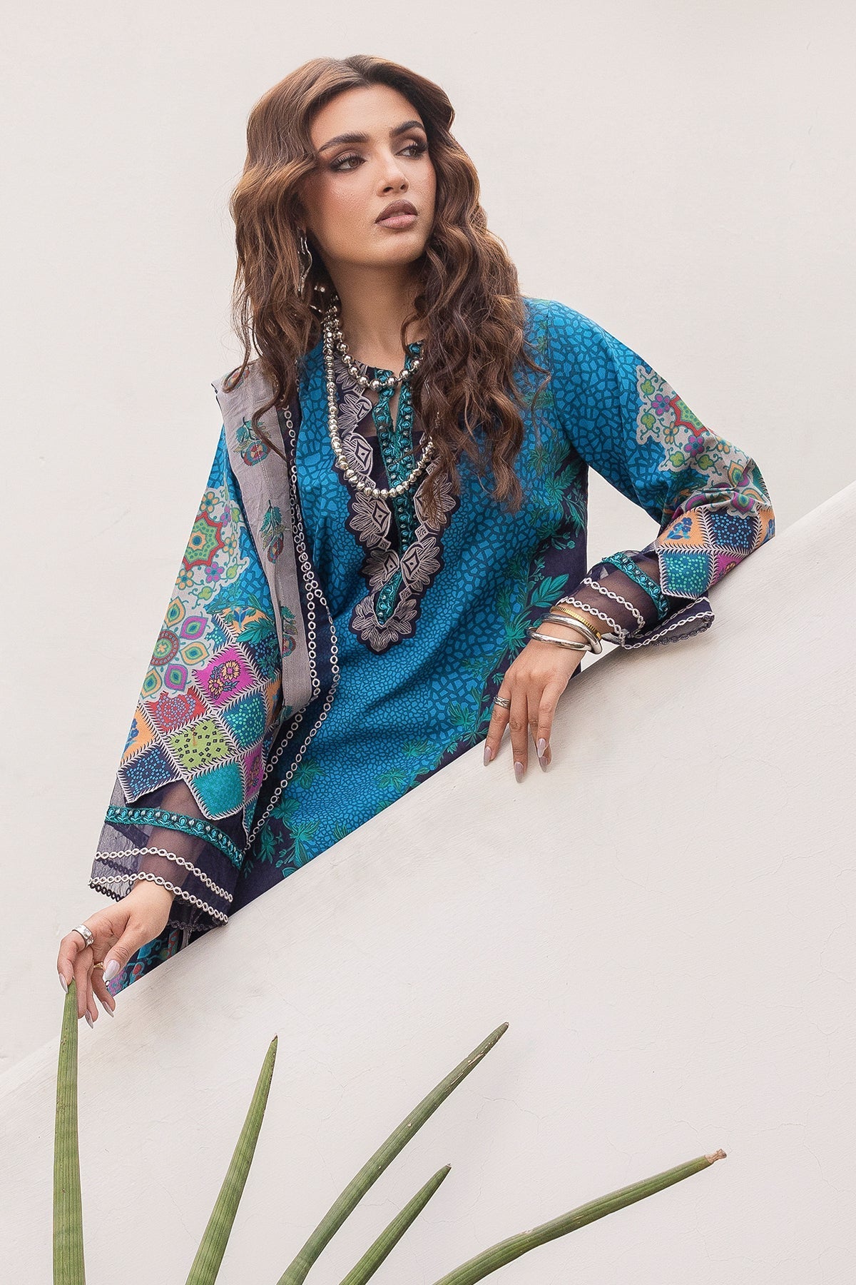 Charizma | Andaaz Lawn 26 | CAD6-03 by Charizma - Designer Dress  - Type : Ladies Clothes - Available at Libayah - 100% Original 