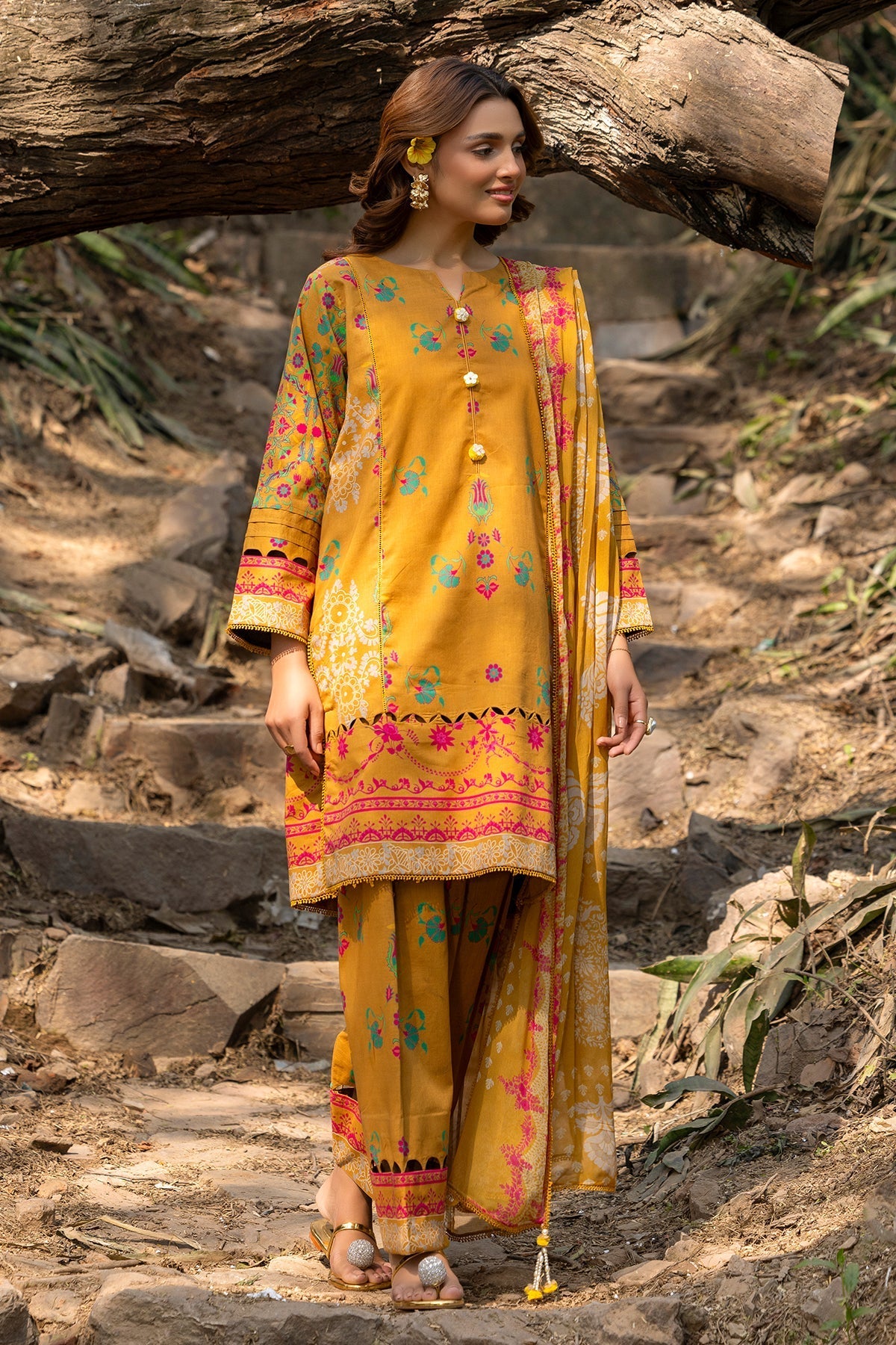 Charizma | C prints Lawn | CP5-13 by Charizma - Designer Dress - Type: Ladies Clothes - Available at Libayah - 100% Original