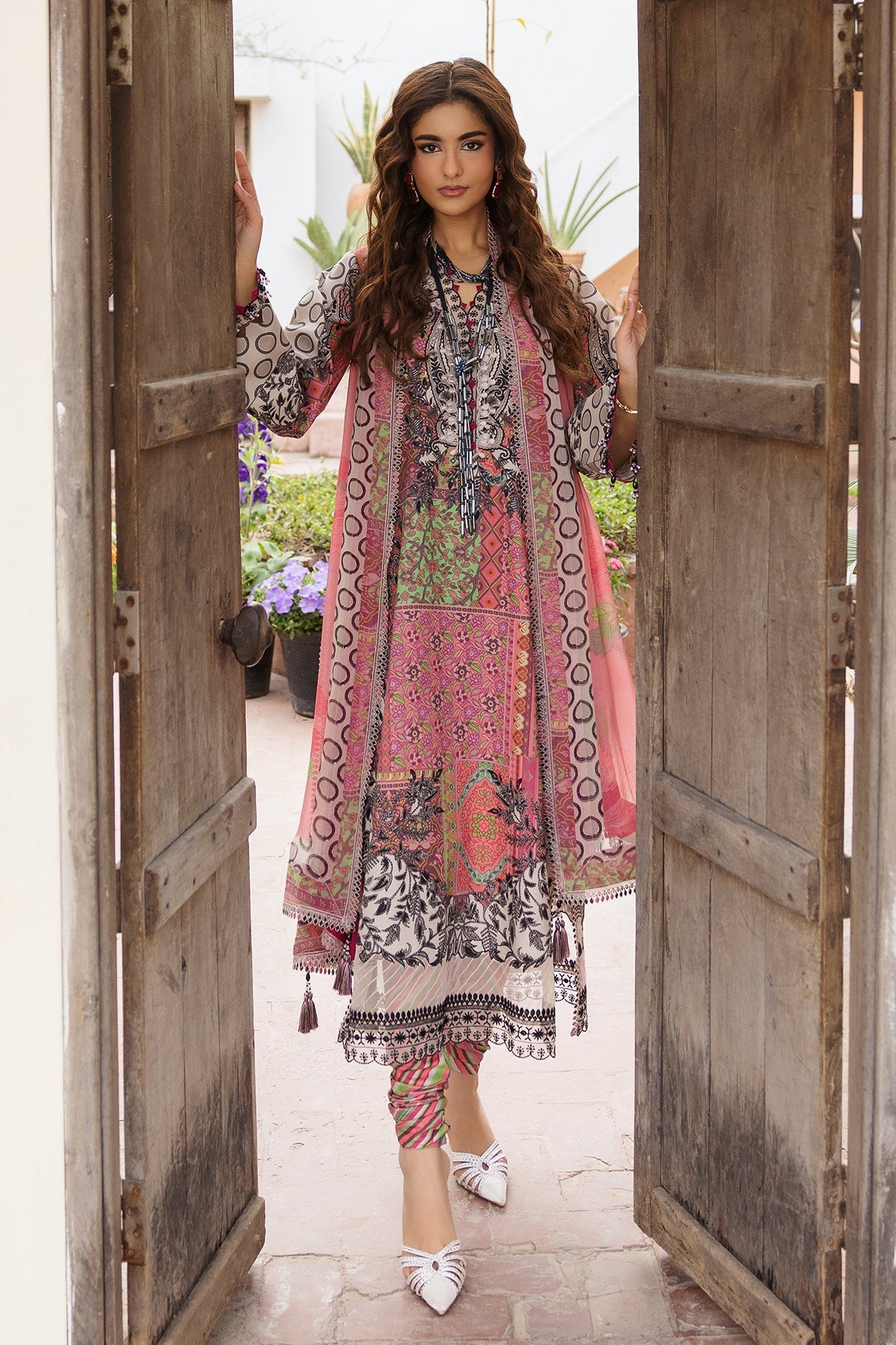 Charizma | Andaaz Lawn 26 |CAD6-04 by Charizma - Designer Dress  - Type : Ladies Clothes - Available at Libayah - 100% Original 