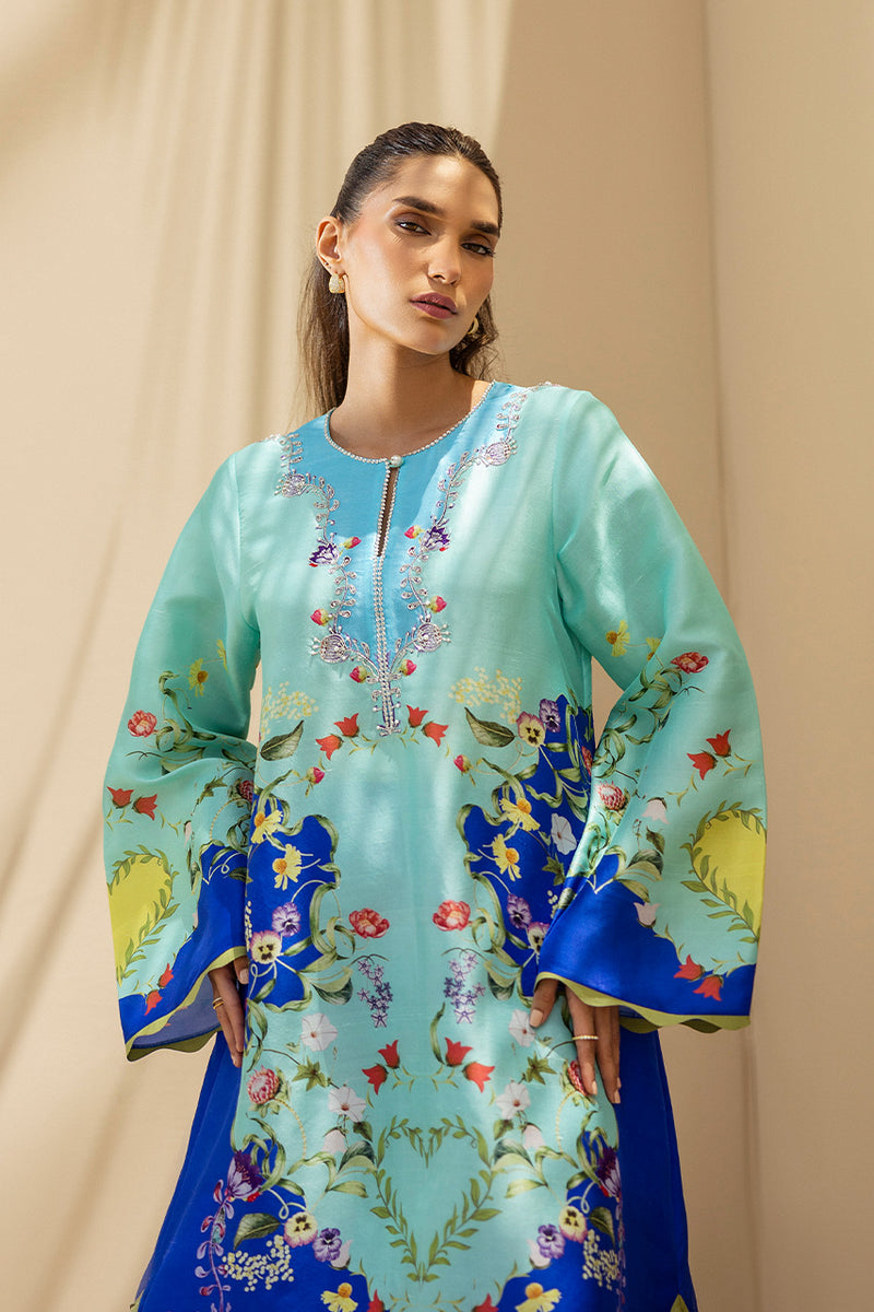 Sania Maskatiya | Mirra Luxury Pret 25 | Risa (B) by Sania Maskatiya - Designer Dress  - Type : Ladies Clothes - Available at Libayah - 100% Original 