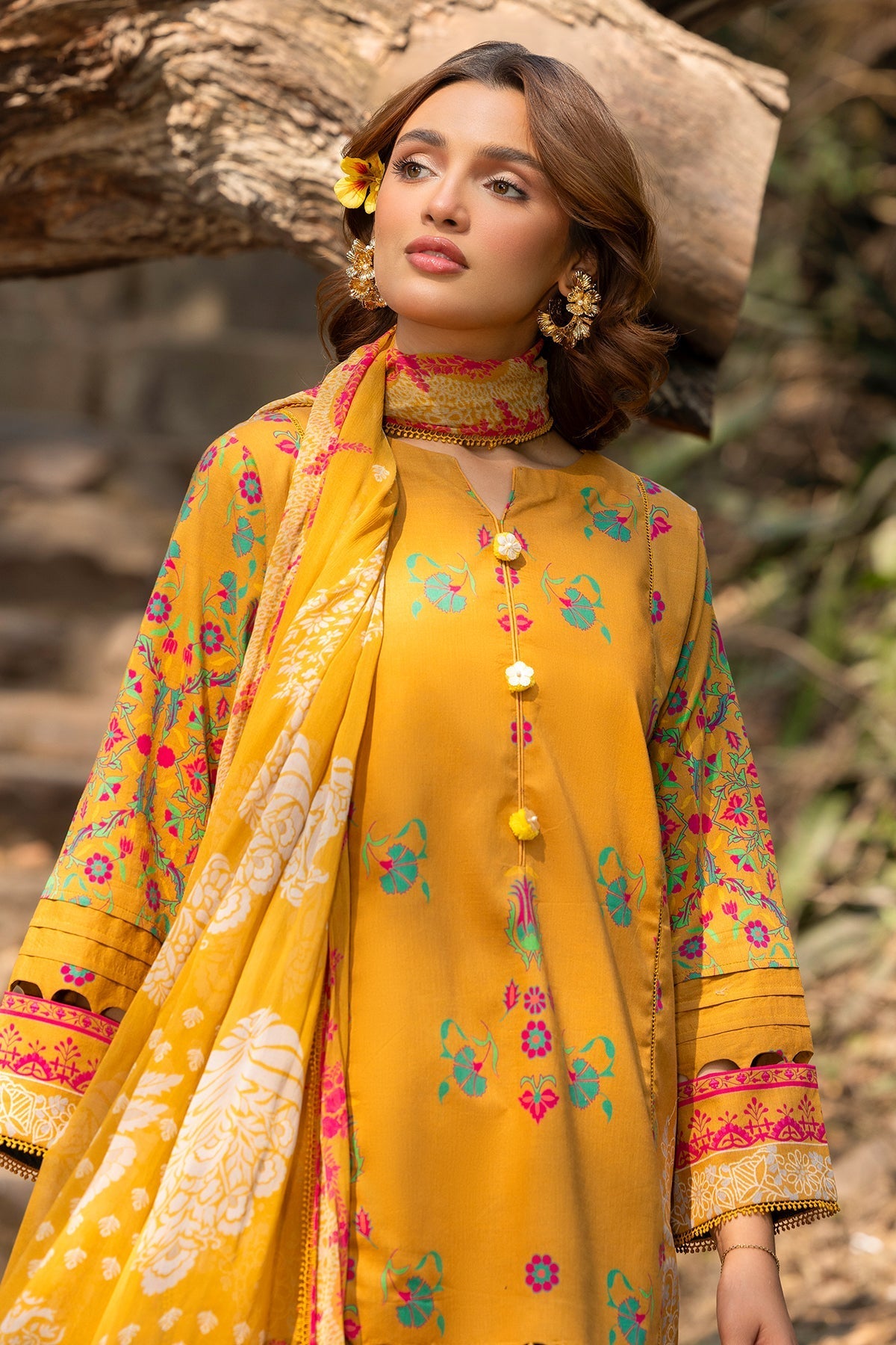Charizma | C prints Lawn | CP5-13 by Charizma - Designer Dress - Type: Ladies Clothes - Available at Libayah - 100% Original