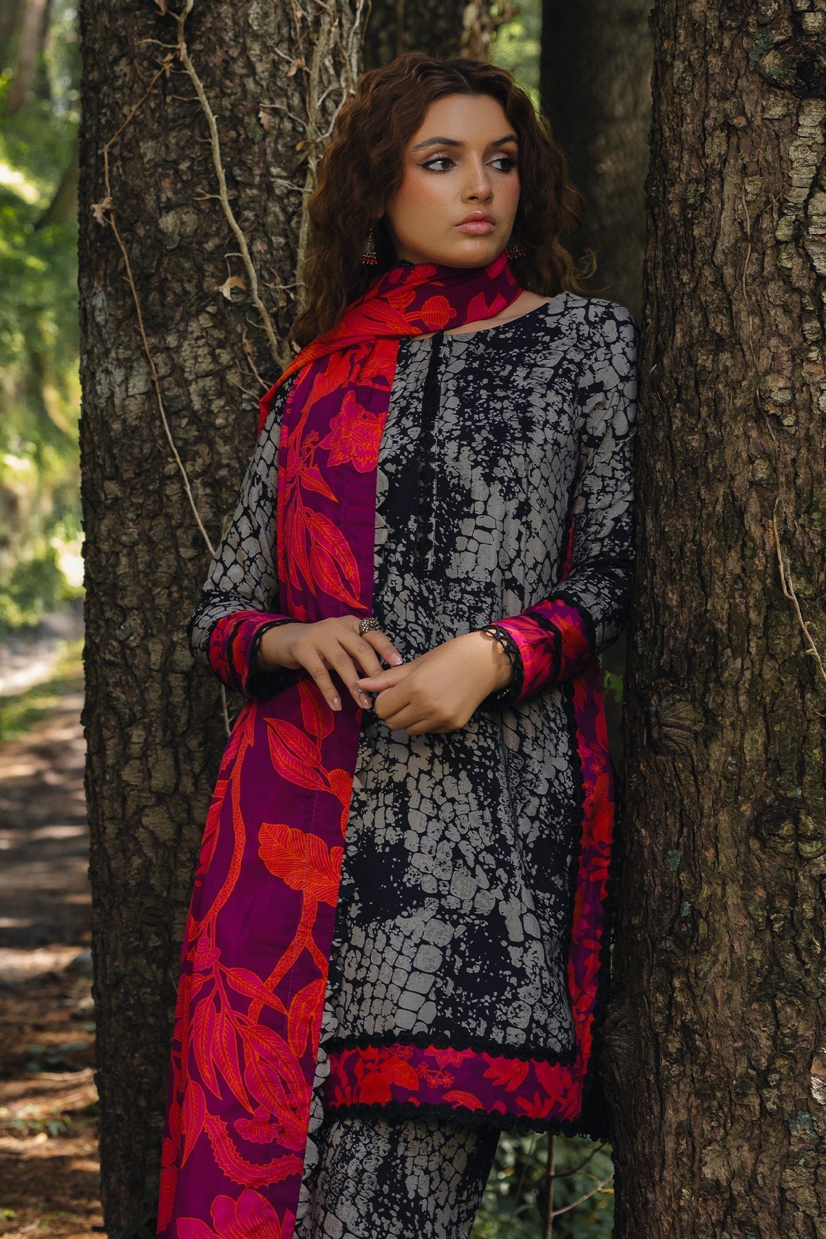 Charizma | Aniiq Embroidered Collection | STAPLE SHAWL ANW4-08 by Charizma - Designer Dress - Type: Casuals - Available at Libayah - 100% Original