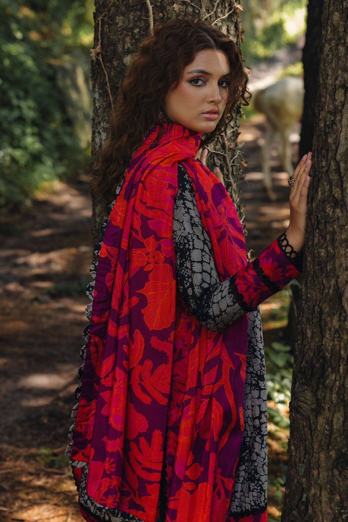 Charizma | Aniiq Embroidered Collection | STAPLE SHAWL ANW4-08 by Charizma - Designer Dress - Type: Casuals - Available at Libayah - 100% Original