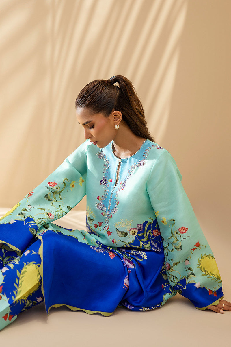 Sania Maskatiya | Mirra Luxury Pret 25 | Risa (B) by Sania Maskatiya - Designer Dress  - Type : Ladies Clothes - Available at Libayah - 100% Original 