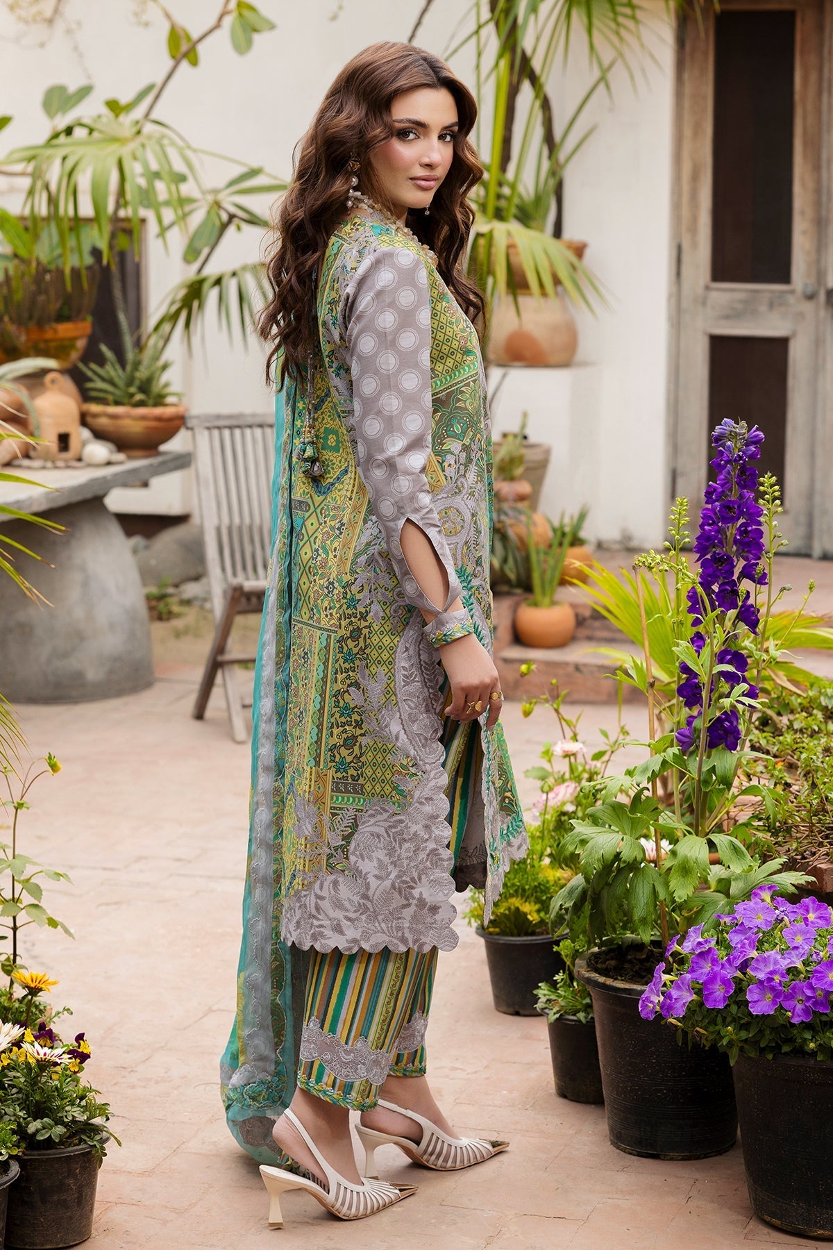 Charizma | Andaaz Lawn 26 | CAD6-06 by Charizma - Designer Dress  - Type : Ladies Clothes - Available at Libayah - 100% Original 