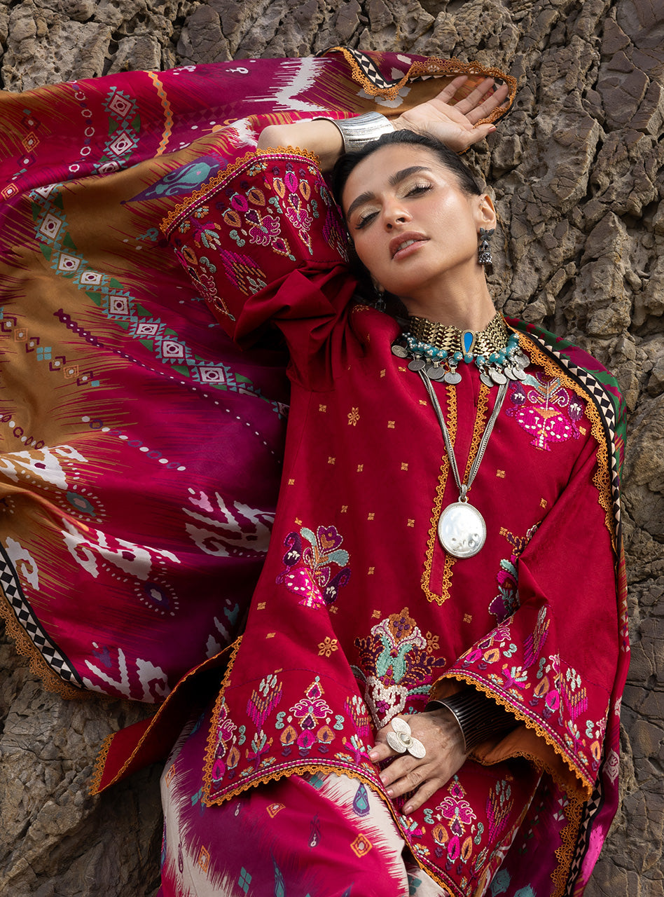 Zainab Chottani | Spring Summer Lawn 26 | Zamira by Zainab Chottani - Designer Dress - Type : Luxury Dress - Available at Libayah - 100% Original