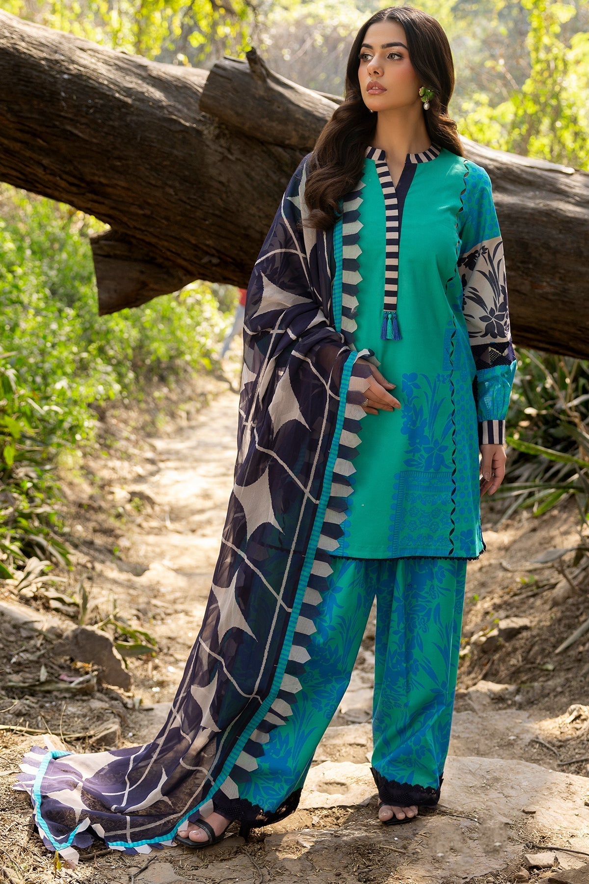 Charizma | C prints Lawn | CP5-17 by Charizma - Designer Dress - Type: Ladies Clothes - Available at Libayah - 100% Original