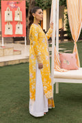 Saad Shaikh | Lawn 25 | Yellow - Amber Bloom by Saad Shaikh - Designer Dress - Type: Ladies Clothes - Available at Libayah - 100% Original