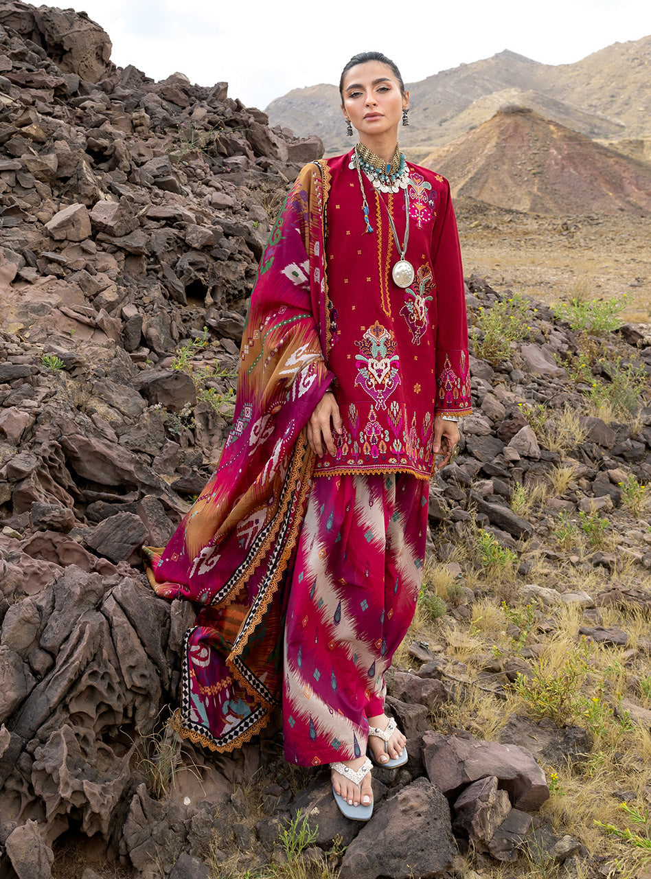 Zainab Chottani | Spring Summer Lawn 26 | Zamira by Zainab Chottani - Designer Dress - Type : Luxury Dress - Available at Libayah - 100% Original