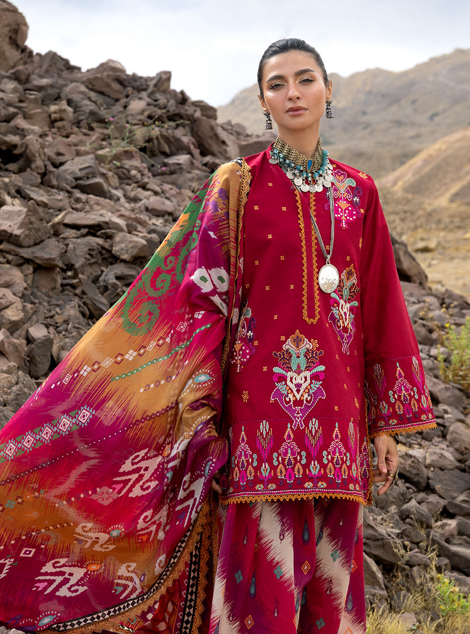 Zainab Chottani | Spring Summer Lawn 26 | Zamira by Zainab Chottani - Designer Dress - Type : Luxury Dress - Available at Libayah - 100% Original