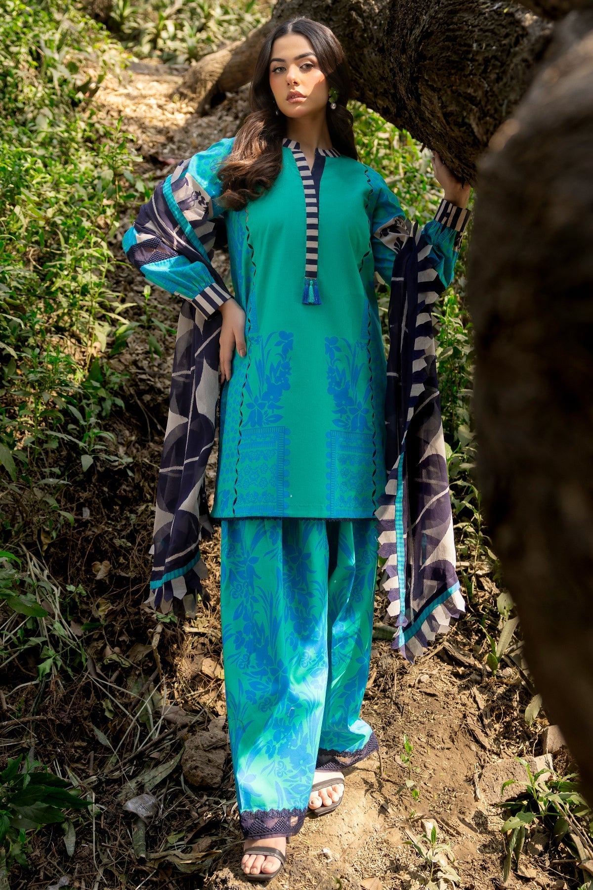 Charizma | C prints Lawn | CP5-17 by Charizma - Designer Dress - Type: Ladies Clothes - Available at Libayah - 100% Original