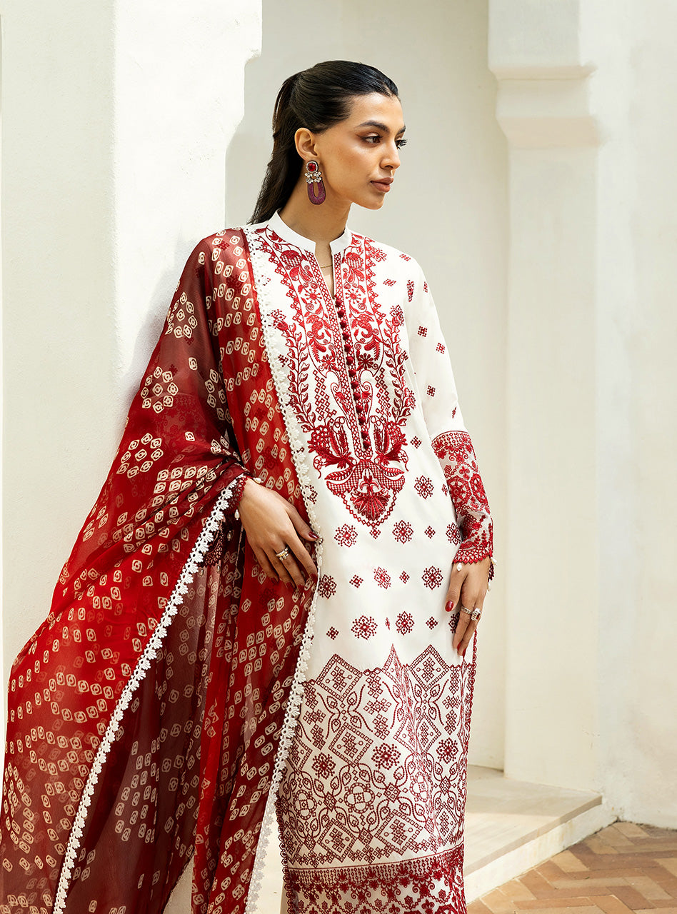 Zainab Chottani | Chikankari 25 | Reem - 8B by Zainab Chottani - Designer Dress - Type: Ladies Clothes - Available at Libayah - 100% Original