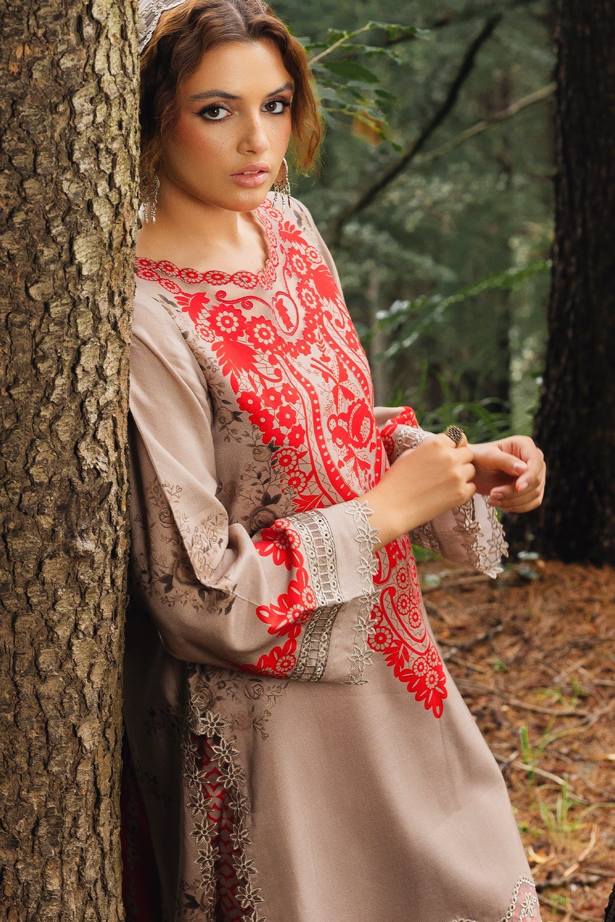 Charizma | Aniiq Embroidered Collection | STAPLE SHAWL ANW4-04 by Charizma - Designer Dress - Type: Casuals - Available at Libayah - 100% Original