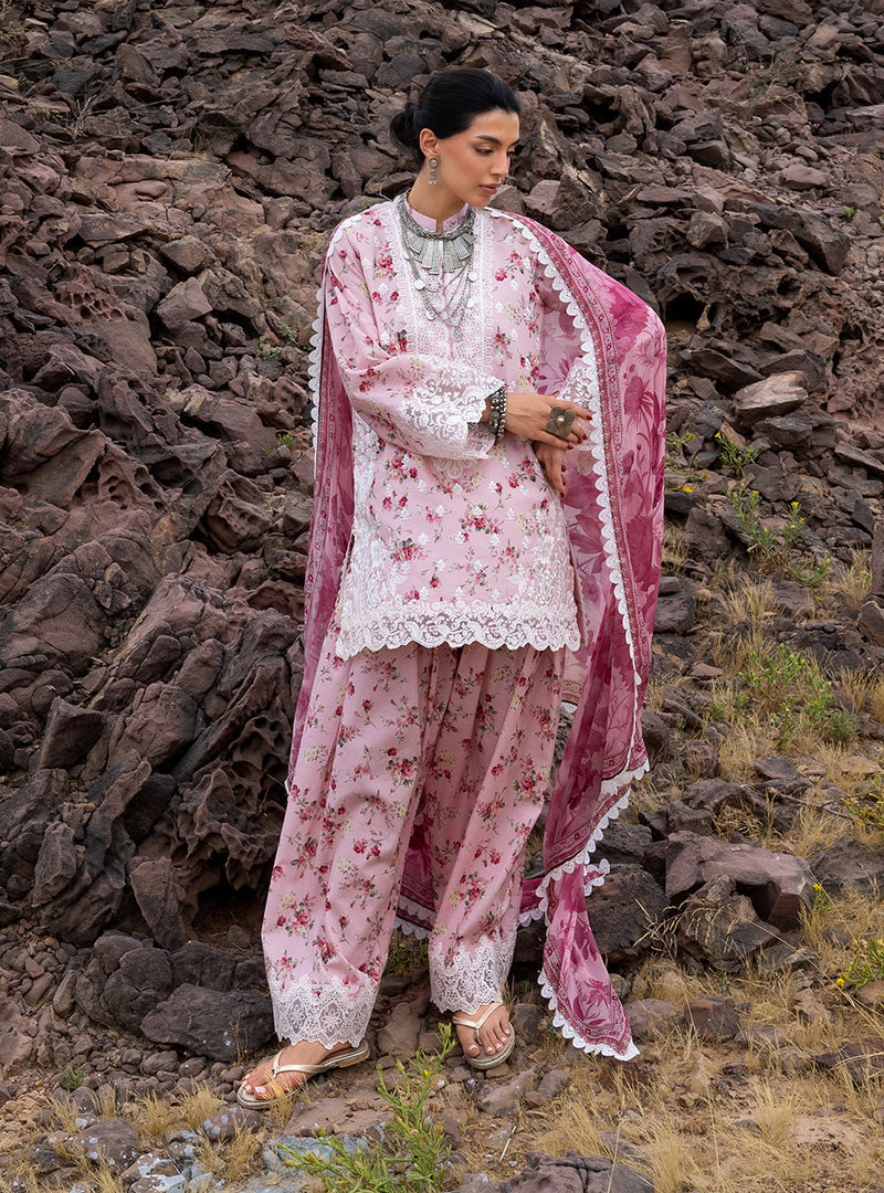 Zainab Chottani | Spring Summer Lawn 26 | Zimal by Zainab Chottani - Designer Dress - Type : Luxury Dress - Available at Libayah - 100% Original