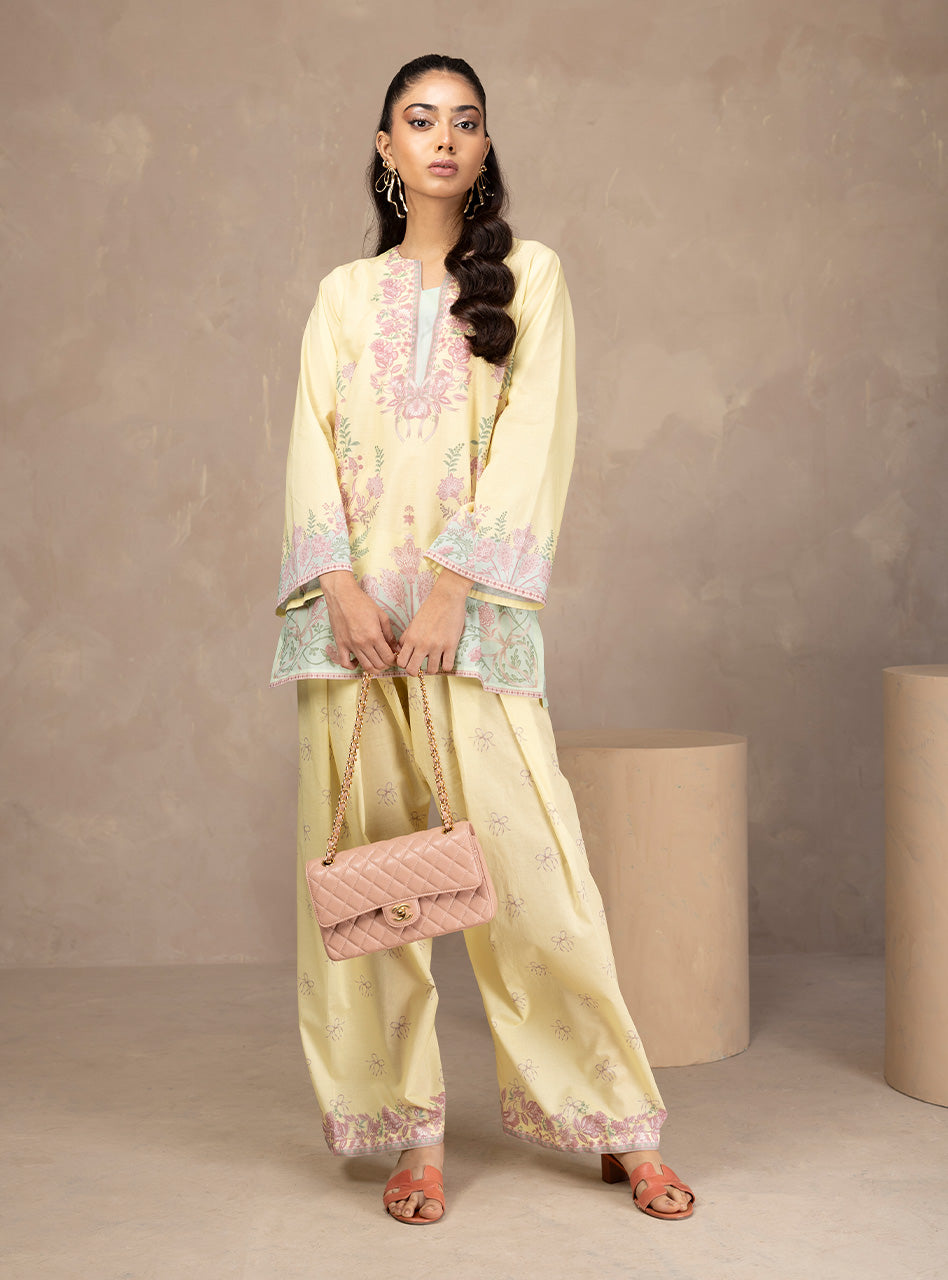 Zainab Chottani | Zahra Spring Edit 26 | Buttercup - Designer Dress - Type : Ladies Clothes - Available at Libayah - 100% Original