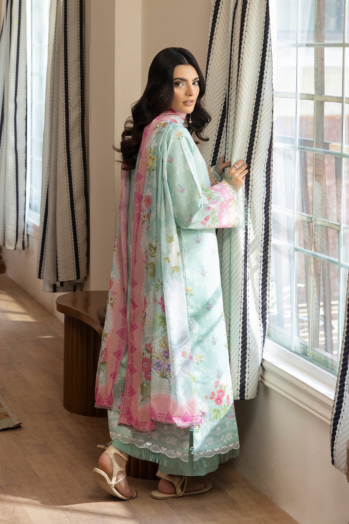 Afrozeh | Basic Pret 26 RTW | NACRE by Afrozeh - Designer Dress  - Type : Ladies Clothes - Available at Libayah - 100% Original 