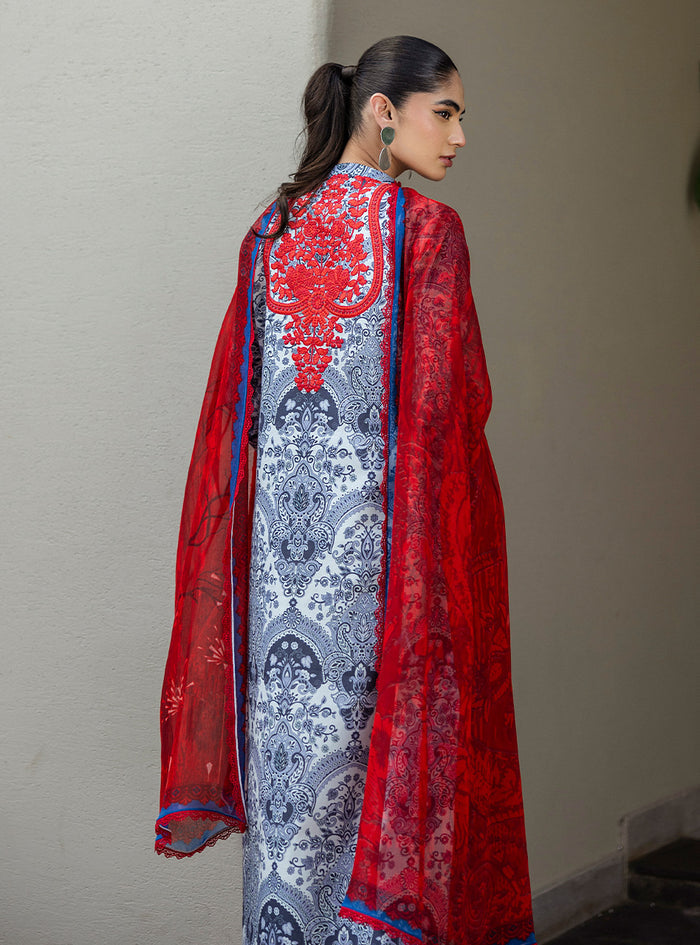 Zainab Chottani | Tahra Lawn 25 | Syra by Zainab Chottani - Designer Dress - Type: Ladies Clothes - Available at Libayah - 100% Original