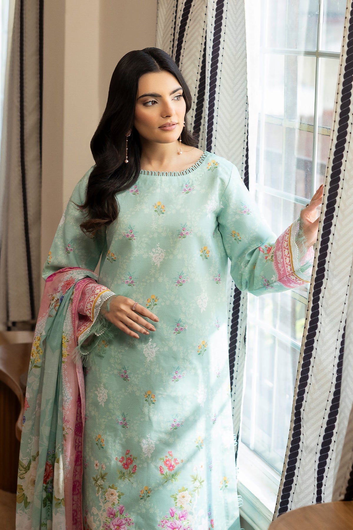 Afrozeh | Basic Pret 26 RTW | NACRE by Afrozeh - Designer Dress  - Type : Ladies Clothes - Available at Libayah - 100% Original 