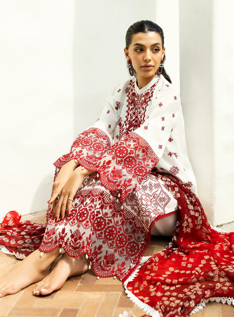 Zainab Chottani | Chikankari 25 | Reem - 8B by Zainab Chottani - Designer Dress - Type: Ladies Clothes - Available at Libayah - 100% Original