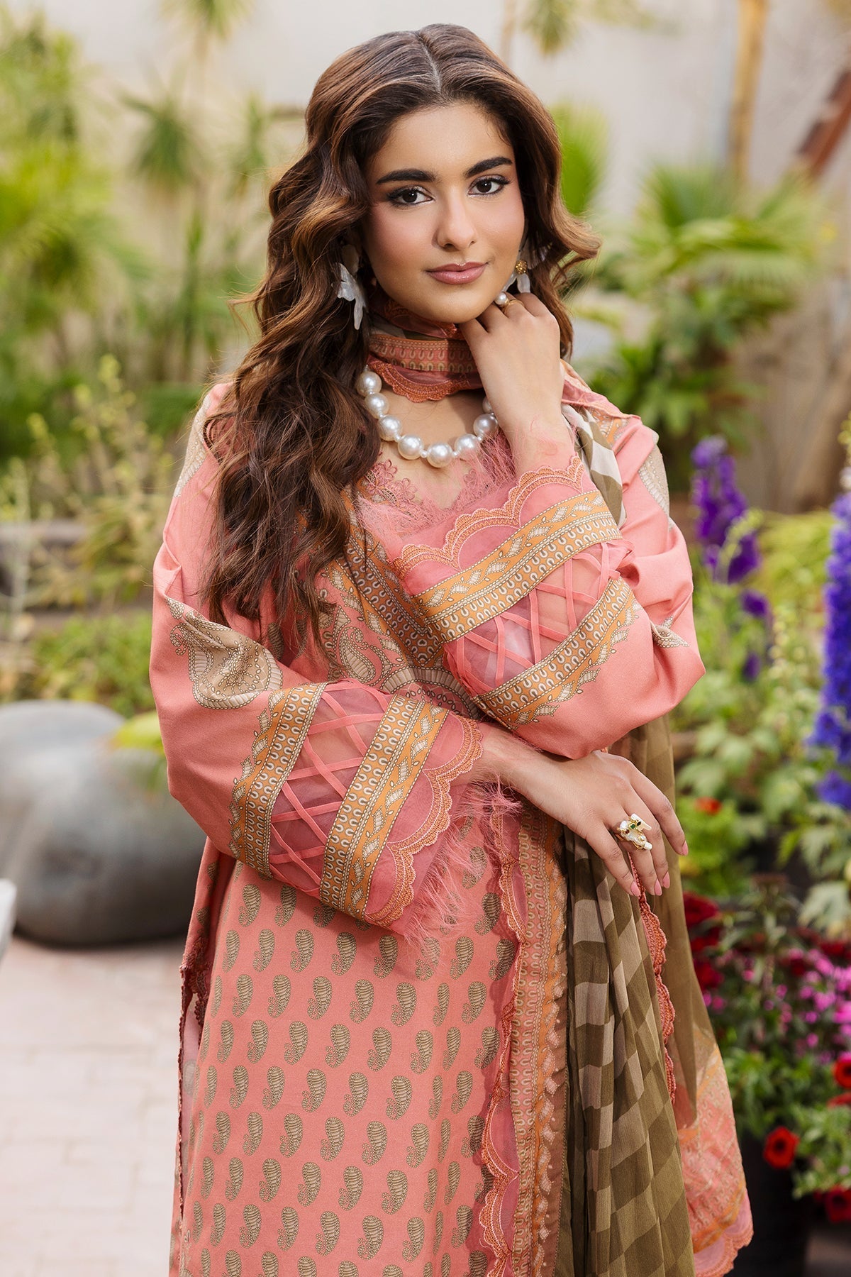 Charizma | Andaaz Lawn 26 |  CAD6-07 by Charizma - Designer Dress  - Type : Ladies Clothes - Available at Libayah - 100% Original 