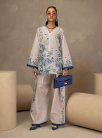 Zainab Chottani | Zahra Spring Edit 26 | Frosty - Designer Dress - Type : Ladies Clothes - Available at Libayah - 100% Original