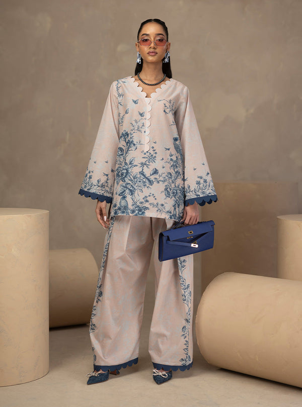 Zainab Chottani | Zahra Spring Edit 26 | Frosty - Designer Dress - Type : Ladies Clothes - Available at Libayah - 100% Original