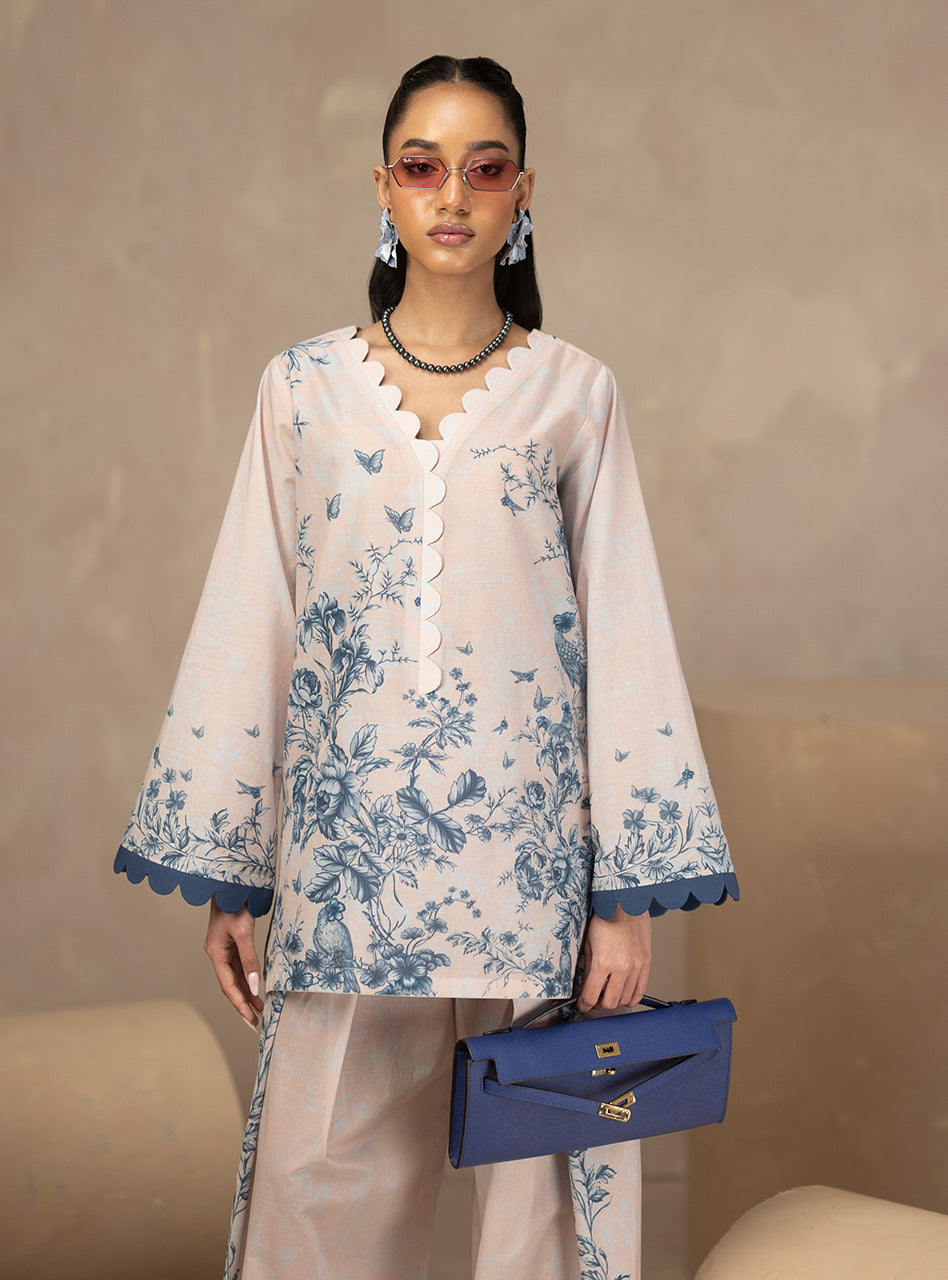 Zainab Chottani | Zahra Spring Edit 26 | Frosty - Designer Dress - Type : Ladies Clothes - Available at Libayah - 100% Original