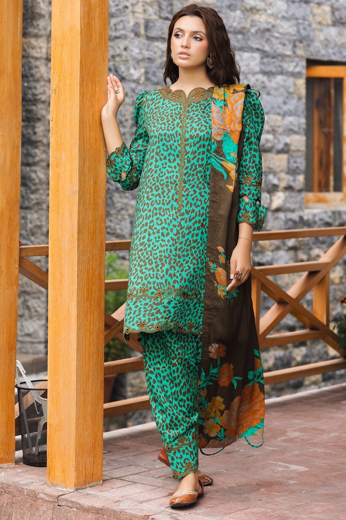 Charizma | Aniiq Embroidered Collection | STAPLE SHAWL ANW4-05 by Charizma - Designer Dress - Type: Casuals - Available at Libayah - 100% Original