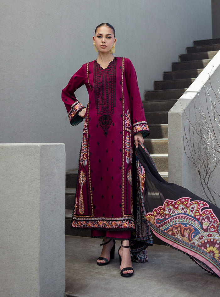 Zainab Chottani | Tahra Lawn 25 | Mahay by Zainab Chottani - Designer Dress - Type: Ladies Clothes - Available at Libayah - 100% Original