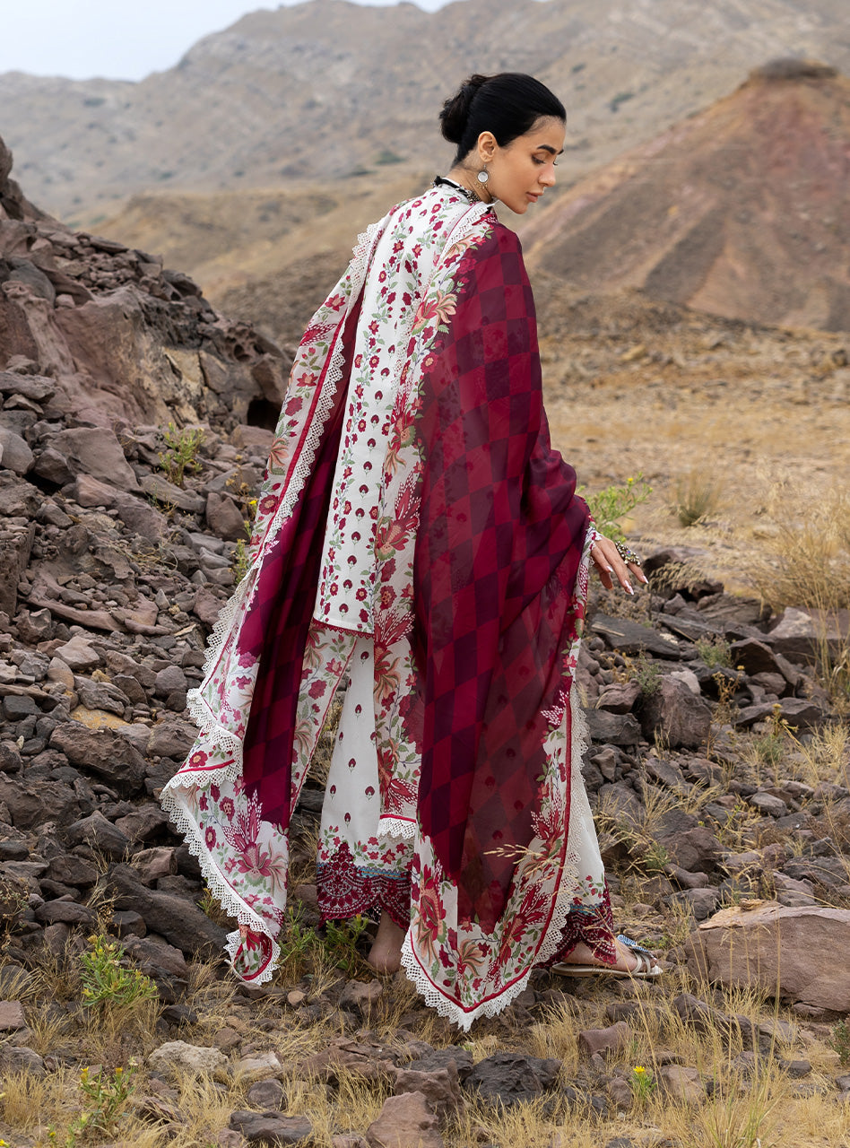 Zainab Chottani | Spring Summer Lawn 26 | Rivya 14 by Zainab Chottani - Designer Dress - Type : Luxury Dress - Available at Libayah - 100% Original