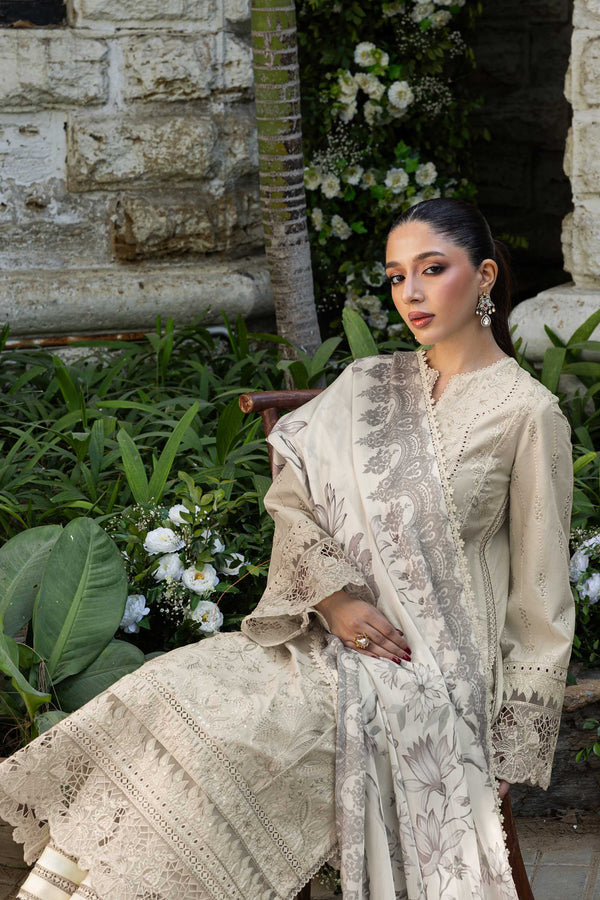 Akbar Aslam | Elaria RTW Lawn 26 | Aurielle by Akbar Aslam - Designer Dress  - Type : Ladies Clothes - Available at Libayah - 100% Original 